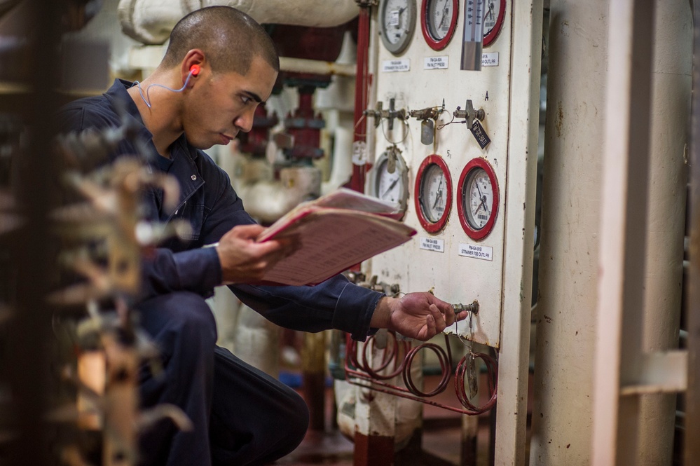 USS Barry operations