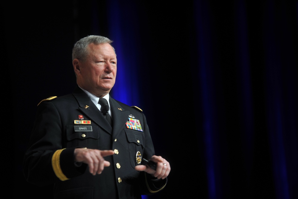 Gen. Frank Grass addresses AFA