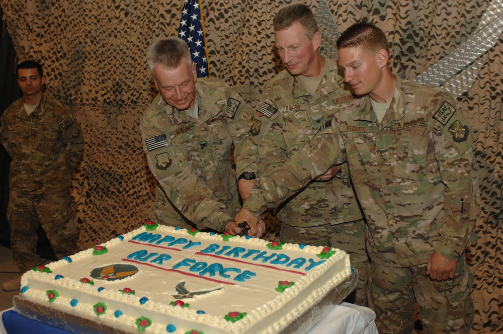 Air Force birthday celebration