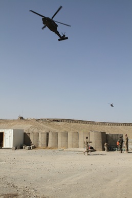 Afghans land new capabilities in Logar province