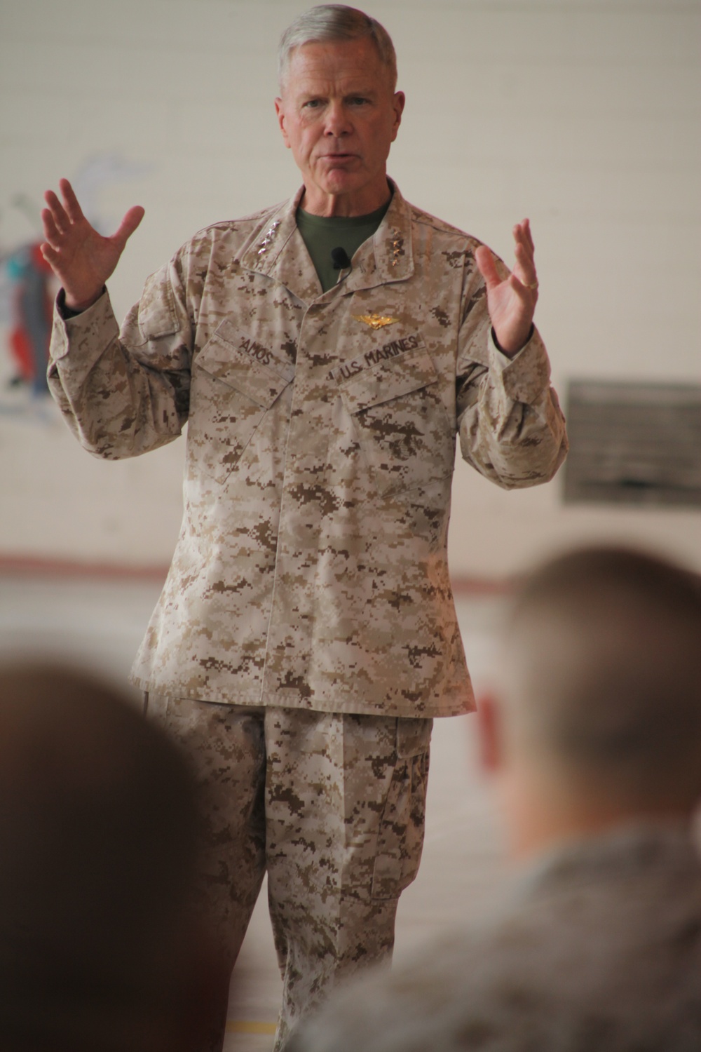 Commandant shares words of wisdom with NCOs