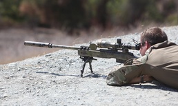 Marines conduct sniper training alongside British counterparts