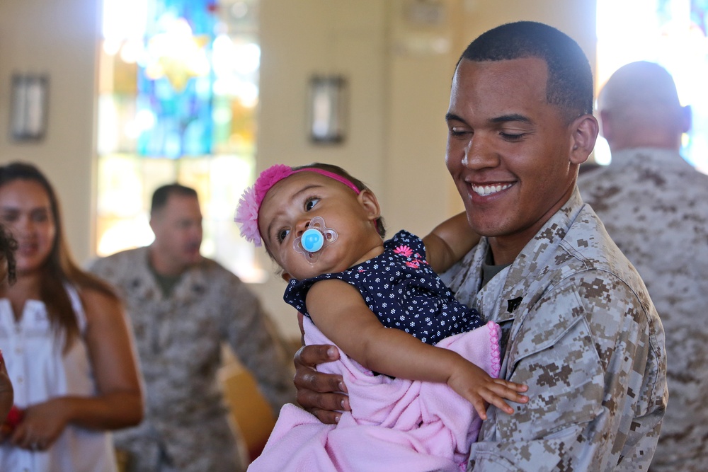 Capstone ceremony honors 1st Supply Bn. Marines