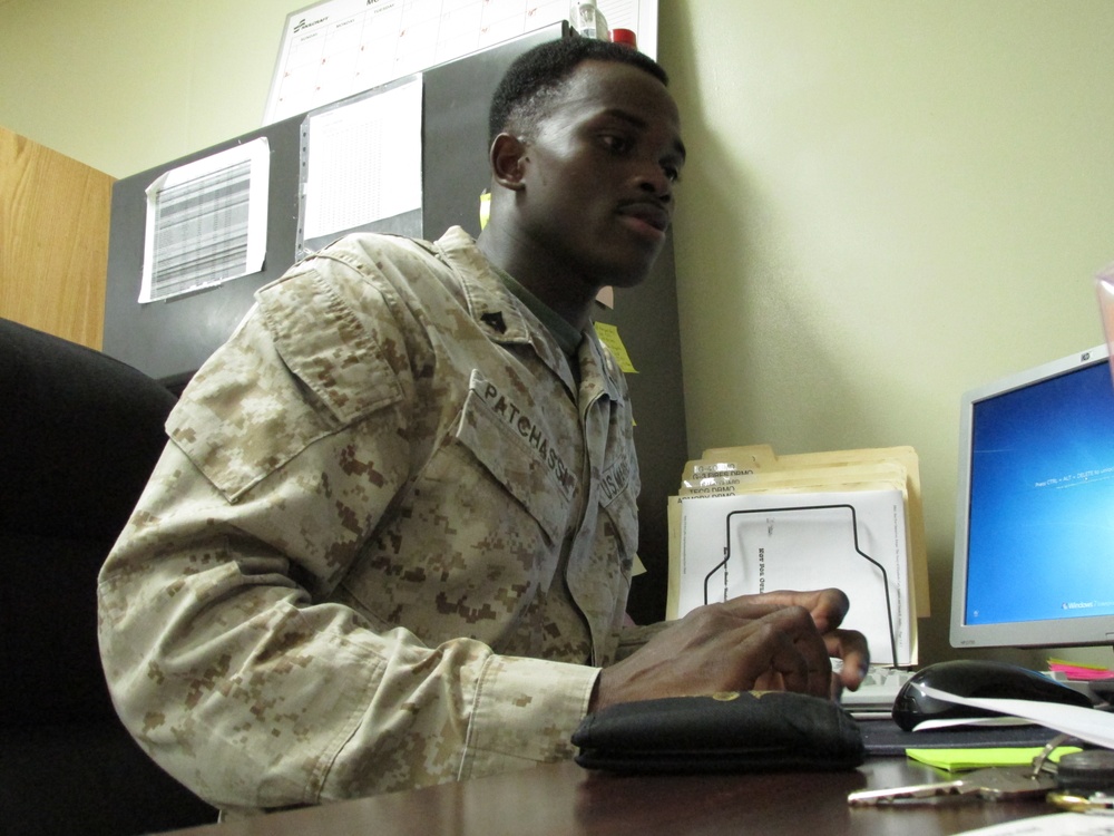 Lottery changes Marine’s life forever