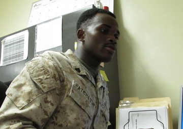 Lottery changes Marine’s life forever