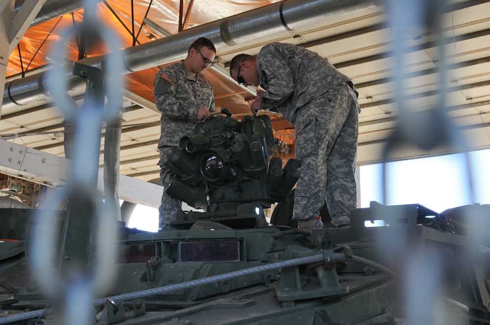 Operation Rising Thunder Day 15: Maintenance crews keep vehicles in top condition after weeks of brutal training exercise