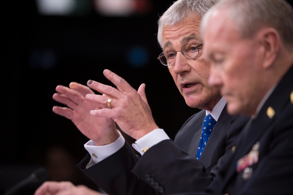 Joint press conference at Pentagon
