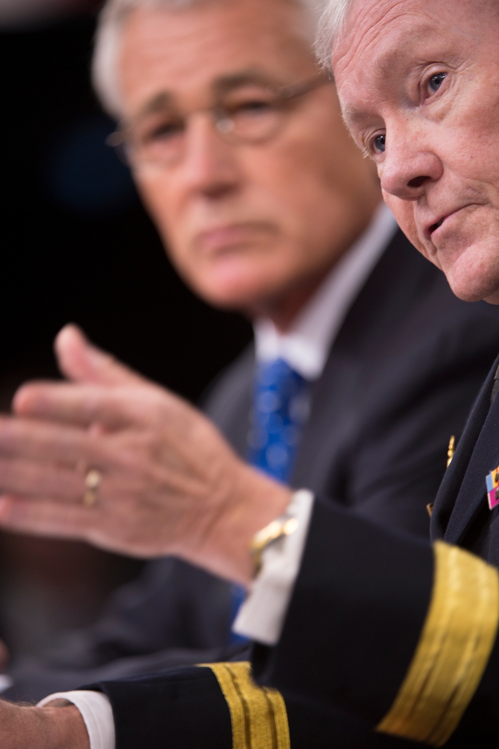 Joint press conference at Pentagon