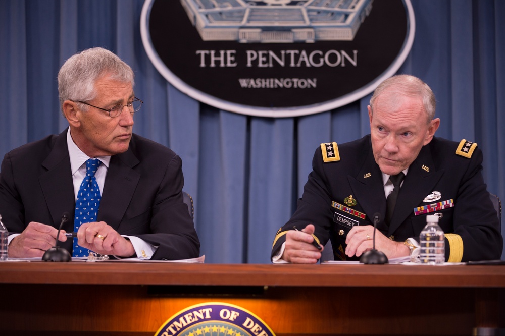 Joint press conference at Pentagon