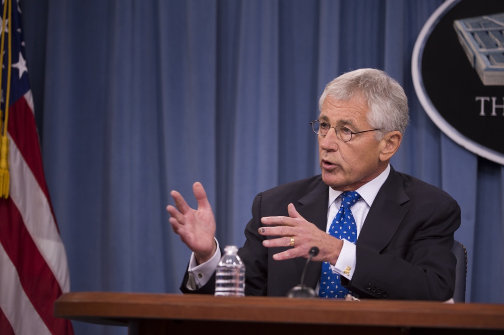 Joint press conference at Pentagon