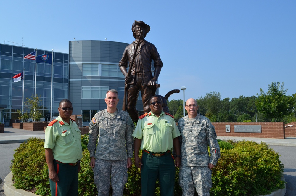 Botswana Defense Forces visits North Carolina