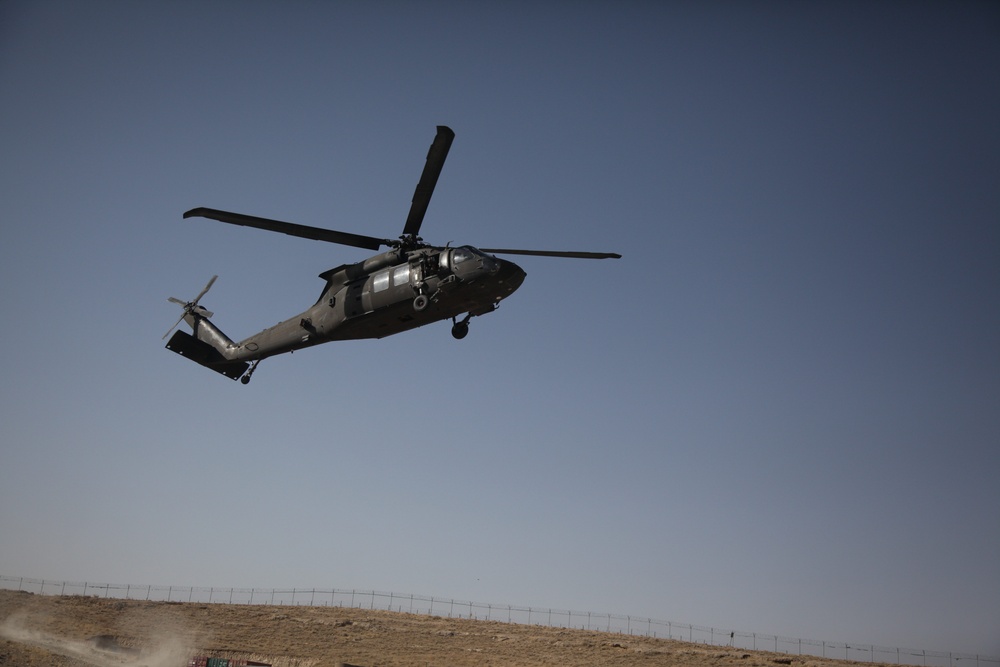 Live fire excercise in Afghanistan