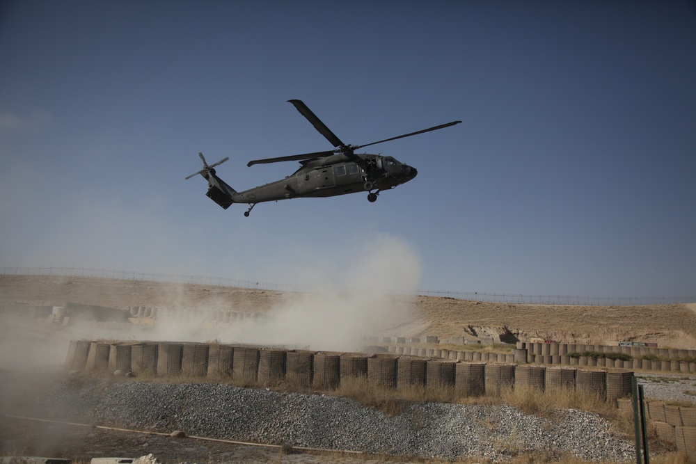 Live fire excercise in Afghanistan