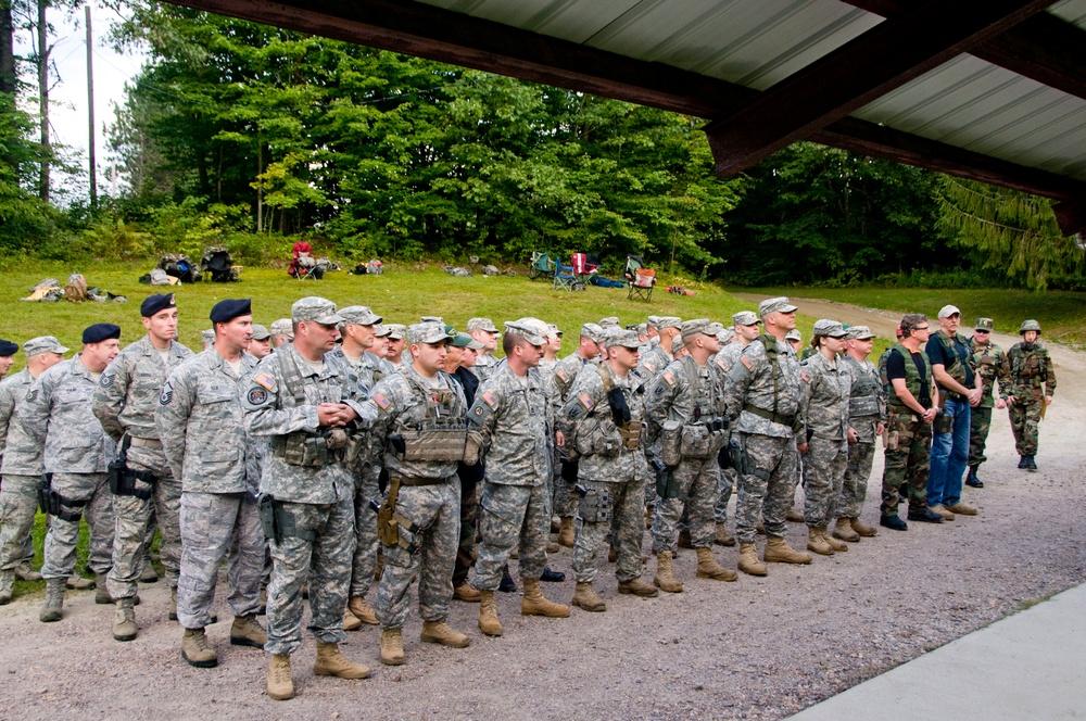 Getting ready for the TAG match