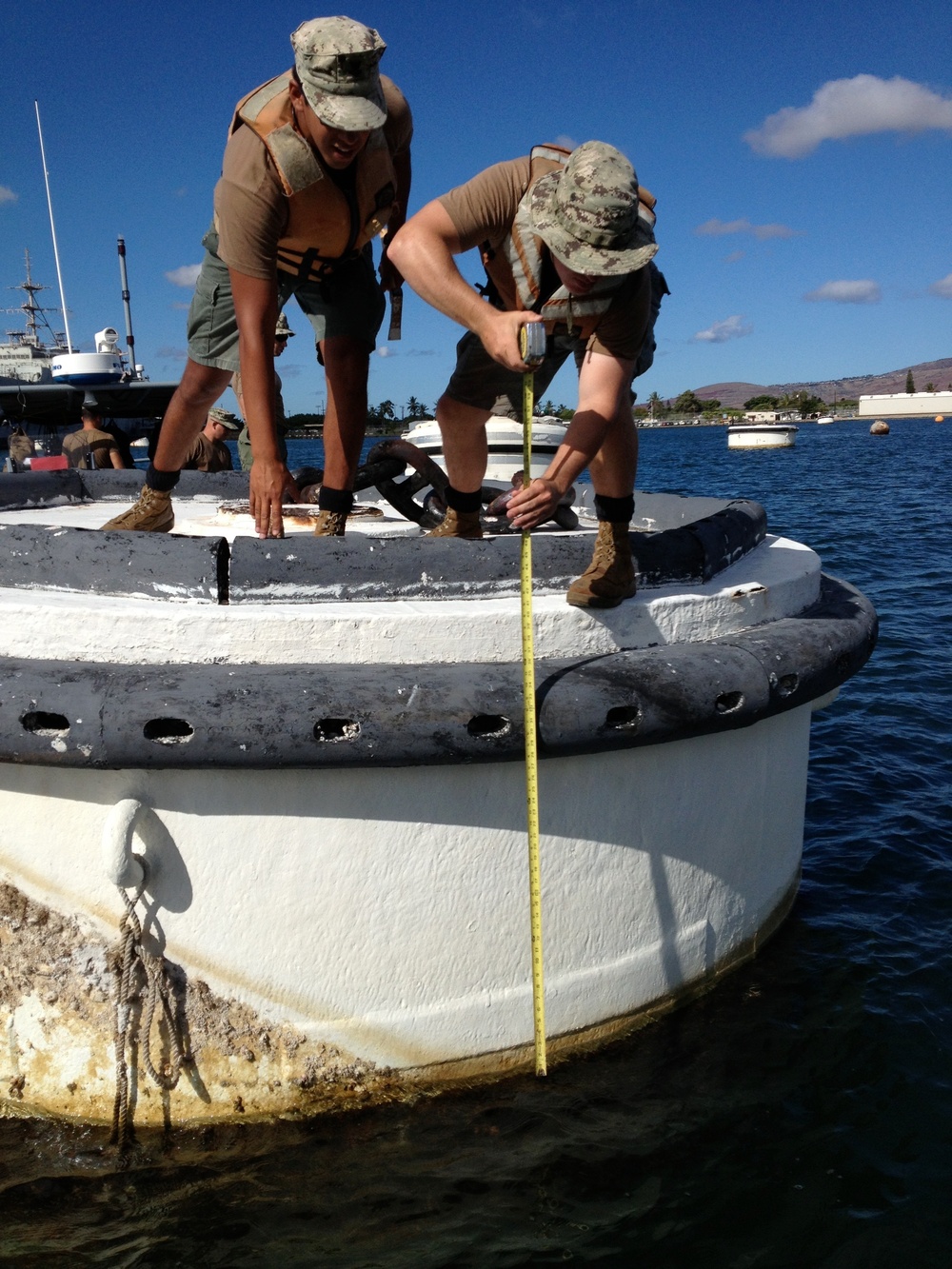 UCT 2 fleet mooring buoy inspection