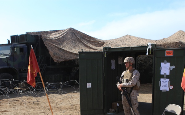 9th Com Bn., simulates MEB deployment operations