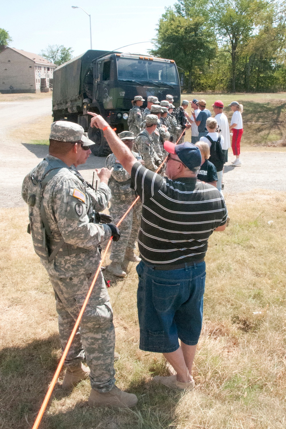 Always ready, always there; National Guard and civilian authorities conduct disaster relief training