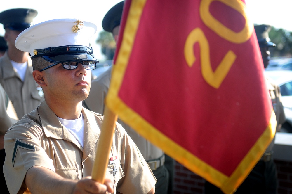 Tennessee Marine Graduates as Honor Graduate