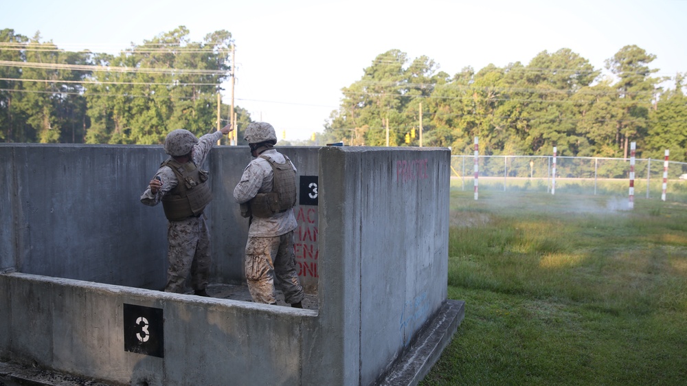 Rolling out the thunder: Bridge Co. trains with grenade systems