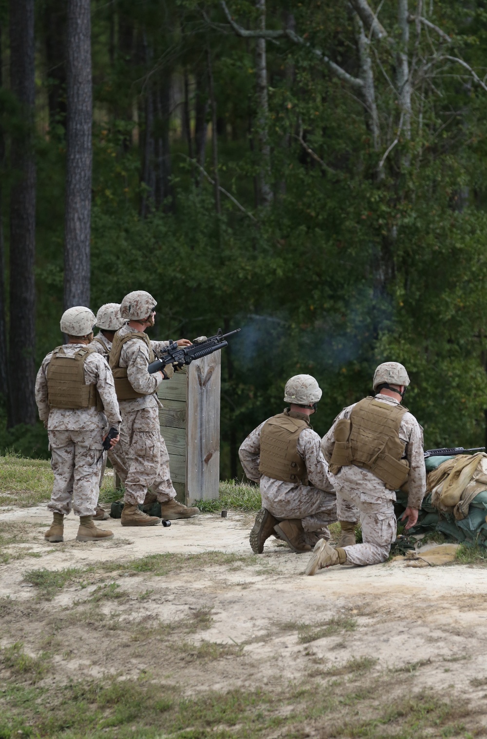 Rolling out the thunder: Bridge Co. trains with grenade systems