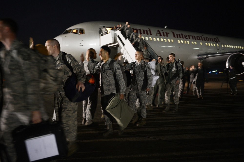 20th FW airmen return home from South Korea deployment