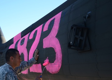 Soldier manages workload as mechanic and crew chief during wildfires
