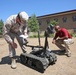 7th ESB Marines conduct pre-deployment training with counter-IED robots