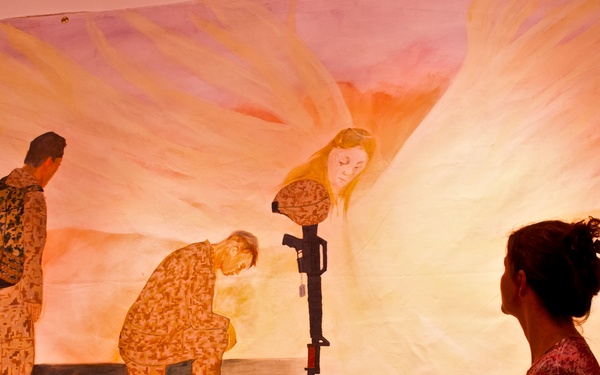 Founder of Combat Arts San Diego curates art exhibit