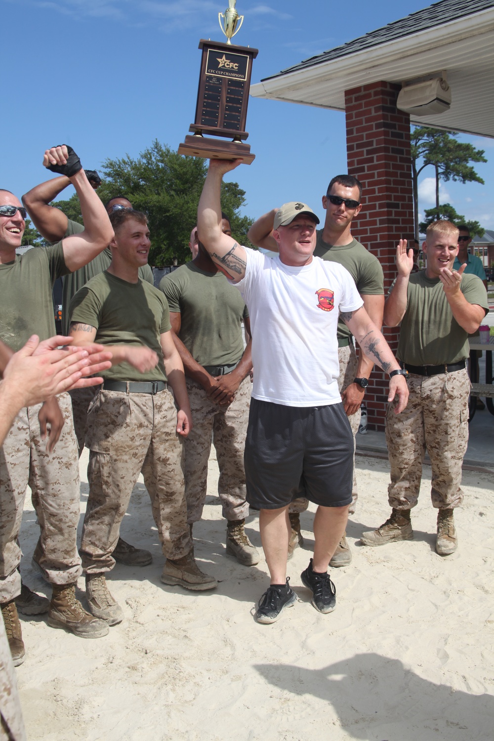 Cherry Point kicks off Combined Federal Campaign with tug of war competition