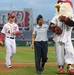 Airmen recognized during Air Force Appreciation Baseball Game