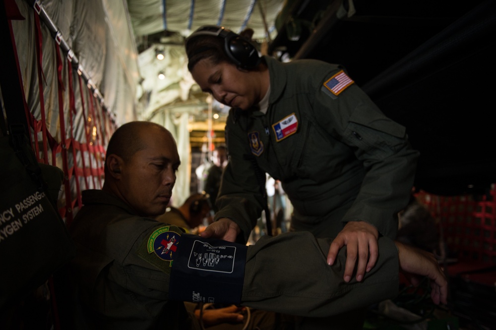 Aeromedical training mission