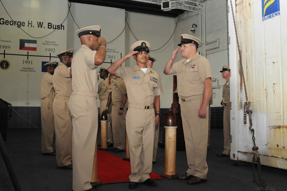 USS George H.W. Bush operations