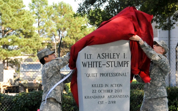 N.C. National Guard Soldiers Honor Fallen Comrade with Memorial