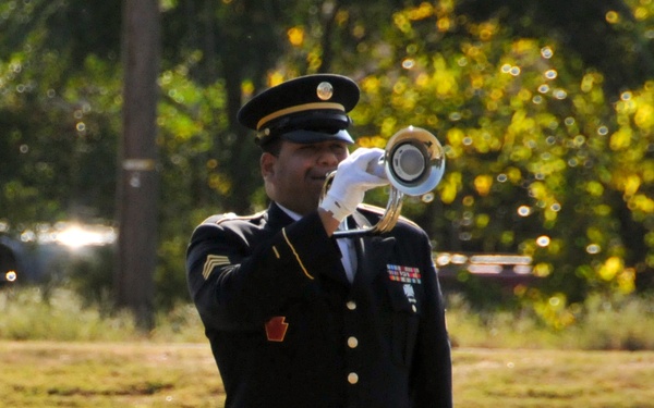 N.C. National Guard Soldiers Honor Fallen Comrade with Memorial