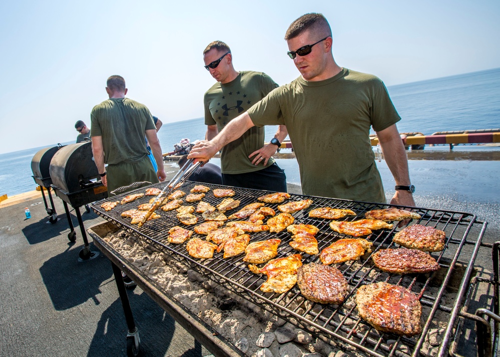 26th MEU Steel Beach aboard the USS Kearsarge