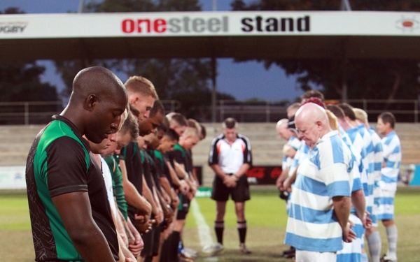 MRF-D, Aussies honor 9/11 fallen in unique way