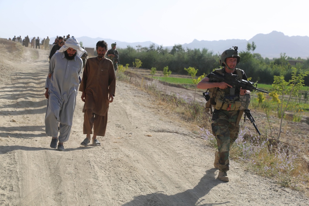 6th SOK clearing operation in Sayed Abad District