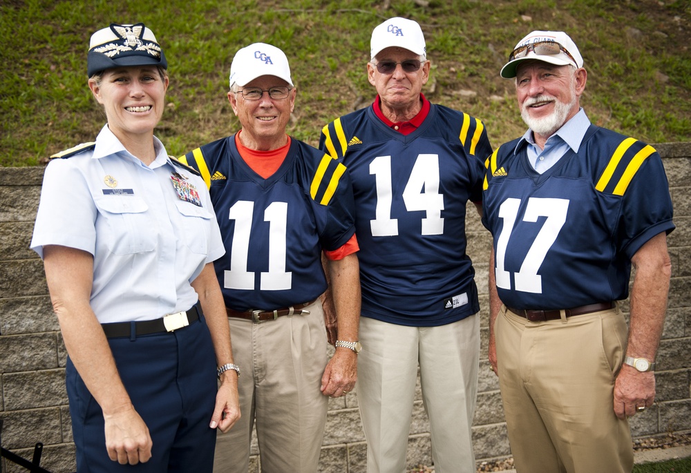 USCGA 1963 champion football team reunion