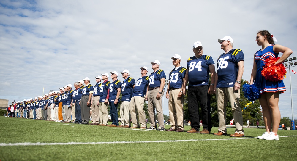 USCGA 1963 champion football team reunion