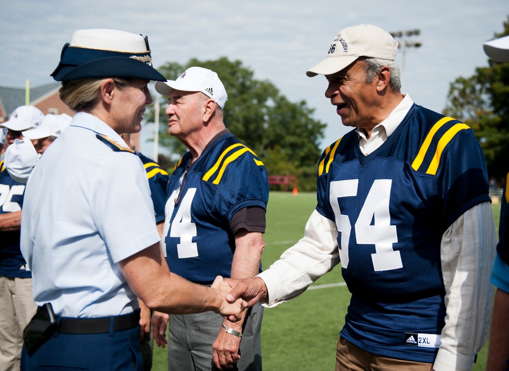 USCGA 1963 champion football team reunion