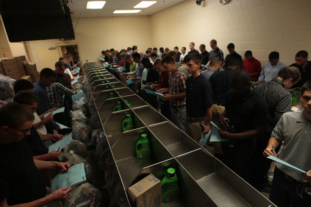 Photo Gallery: Parris Island recruits begin journey to earn Marine title