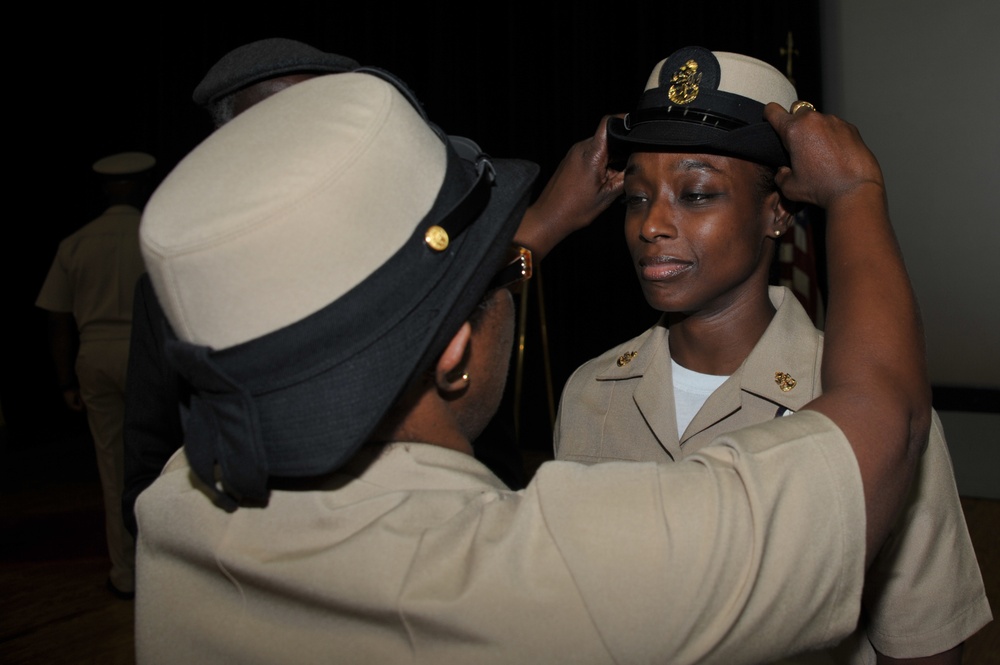 CPO pinning ceremony