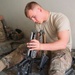 Pfc. Christopher Alexander, slugger gunner