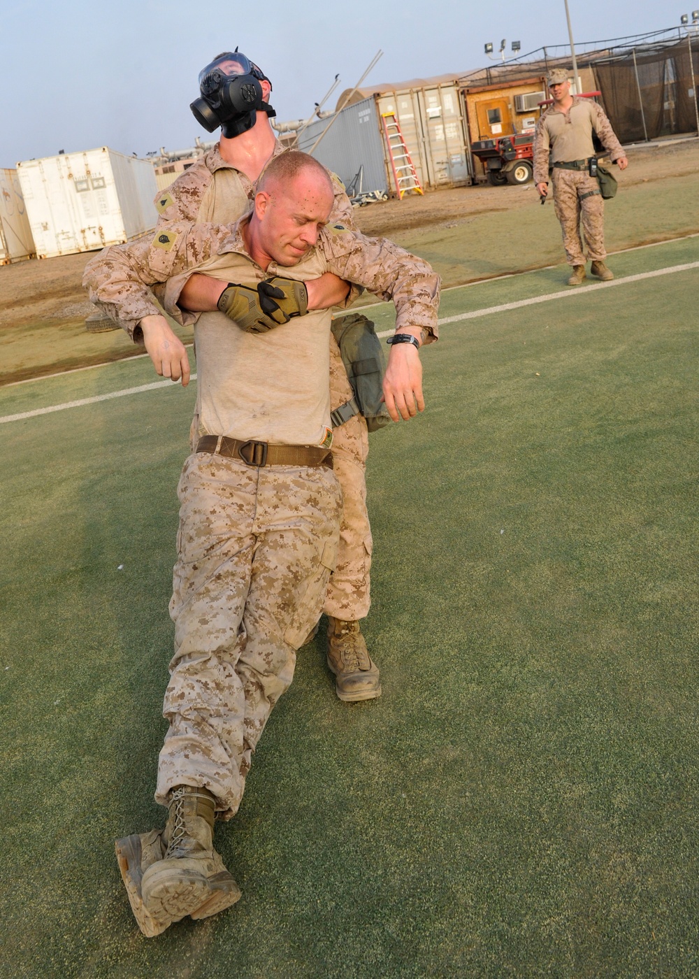 Marine Corps casualty evacuation training