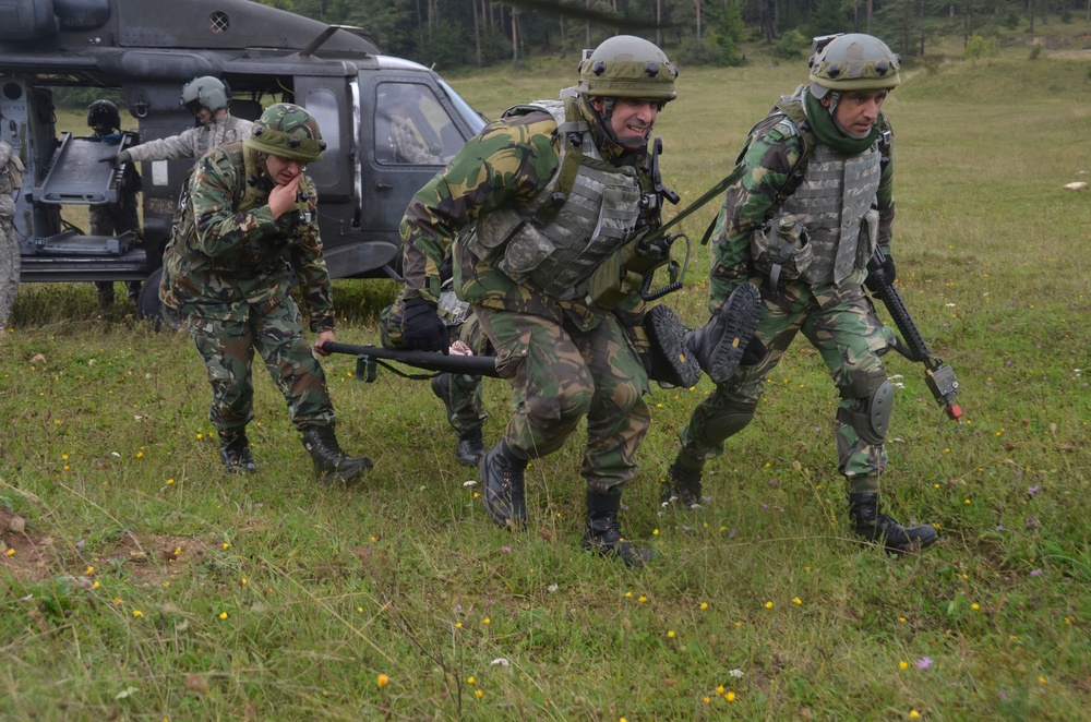7th Portuguese National Contingency Military Advisory Team training exercise