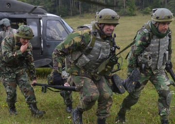 7th Portuguese National Contingency Military Advisory Team training exercise