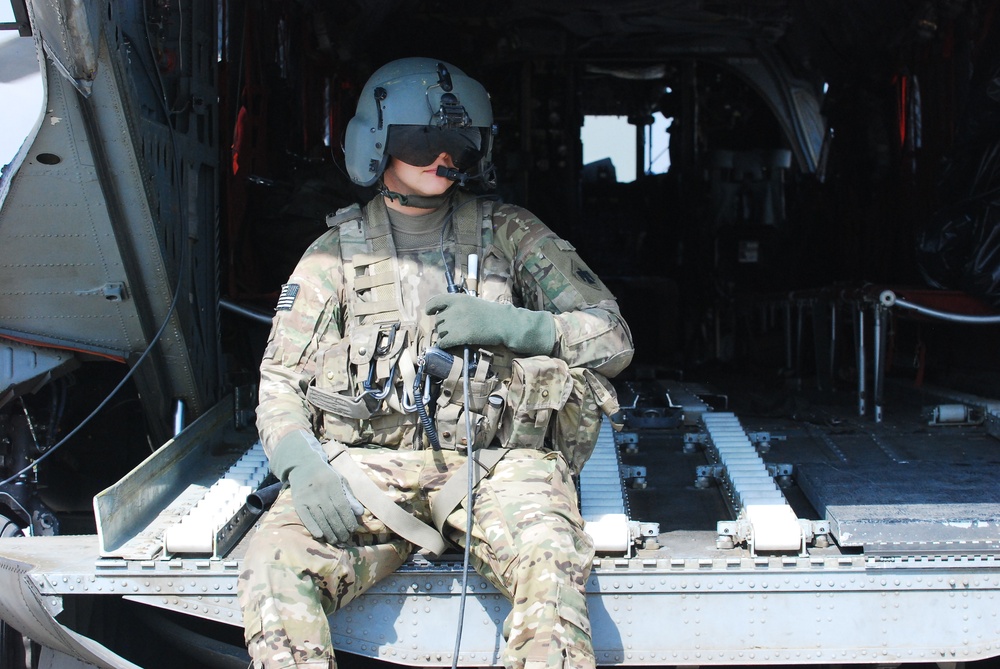 10th Combat Aviation Brigade Chinooks in action