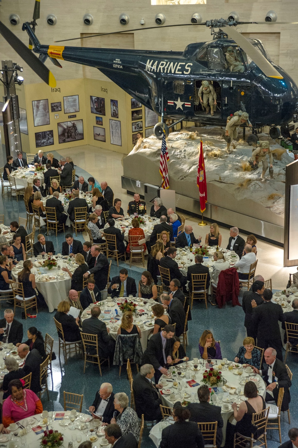 6th annual reception and dinner honoring wounded veterans of Iraq and Afghanistan and their families