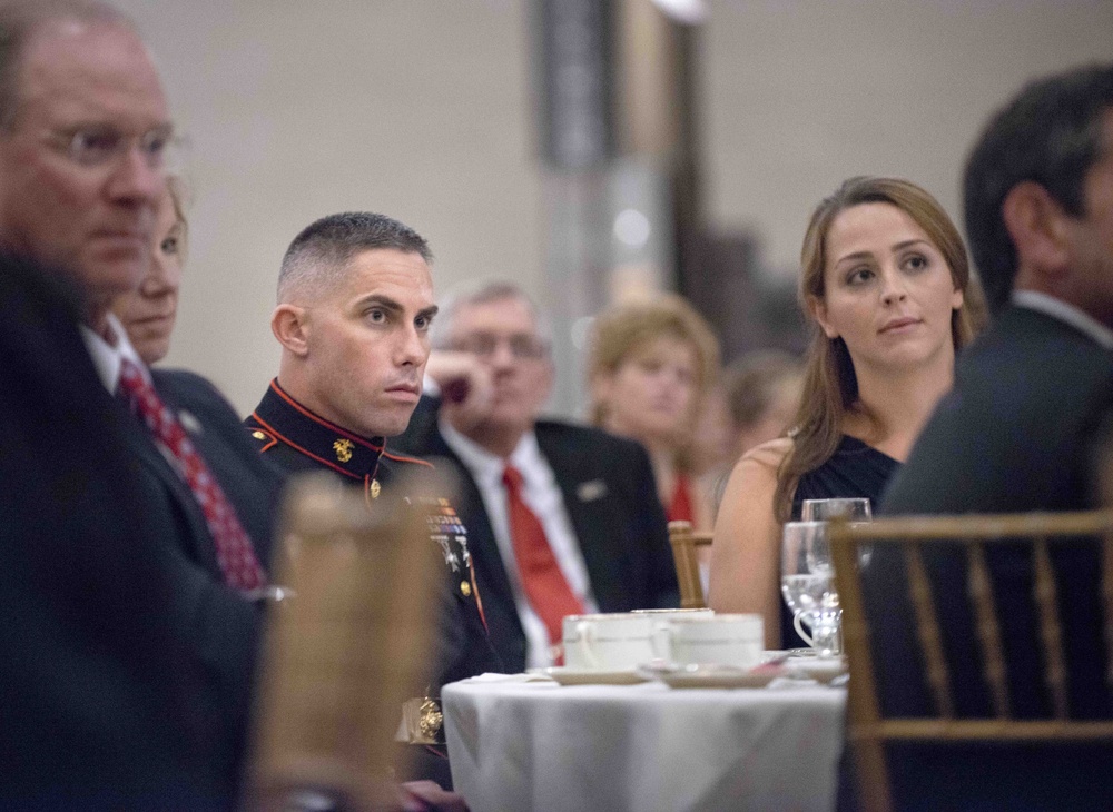 6th annual reception and dinner honoring wounded veterans of Iraq and Afghanistan and their families