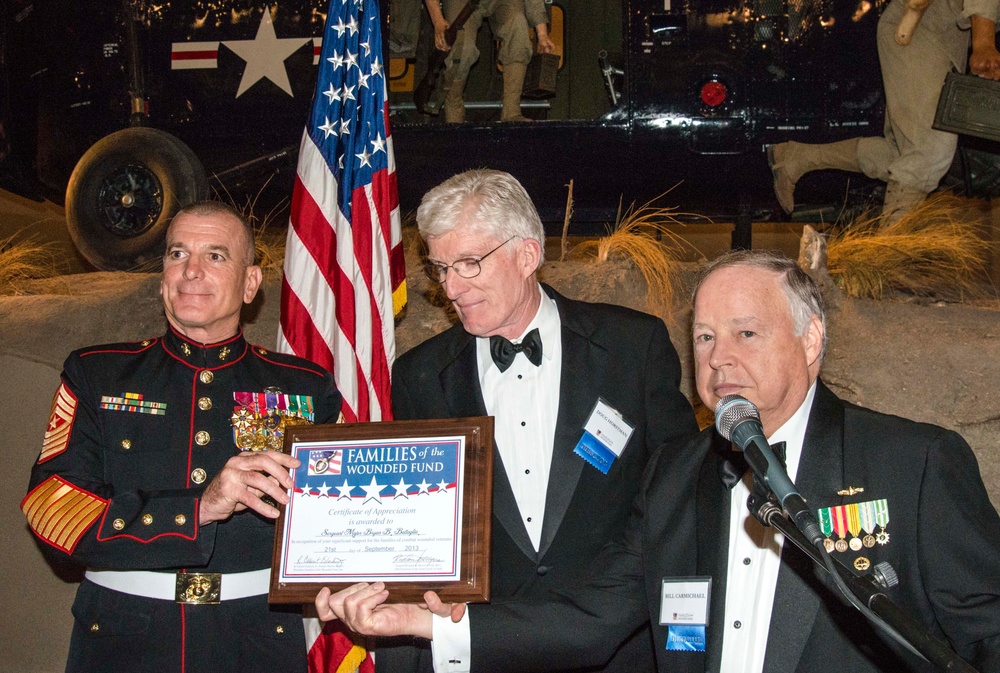 6th annual reception and dinner honoring wounded veterans of Iraq and Afghanistan and their families